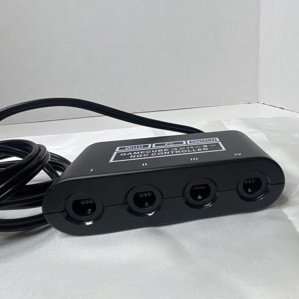 Wii U Switch USB Controller Adapter WU025 Black Tested Retro Gaming Adapter